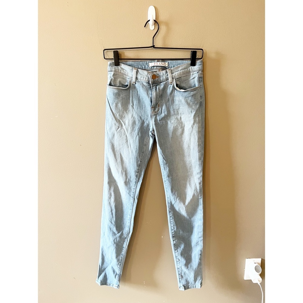 J Brand Light Wash Super Skinny Jeans - Picture 1 of 5